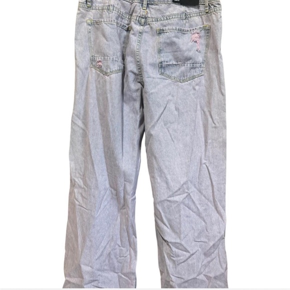 Smoke Rise Red Women Jeans Brand New With Tags Curvy Fit Malibu Pink Mid Rise - Picture 5 of 9